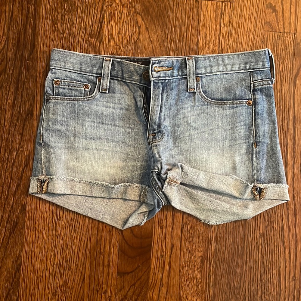 J. Crew Indigo Denim Shorts